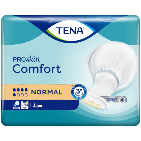 Tena Comfort Plus Blue Pk 92 Shaped Pads Tena