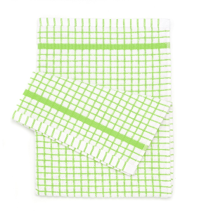 Poli-dri Terry Teatowel - Green 