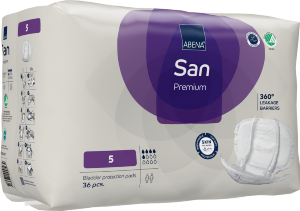 Abena San 5 Premium (Old Code 9374) [1000021307] (pk 36 x 4)