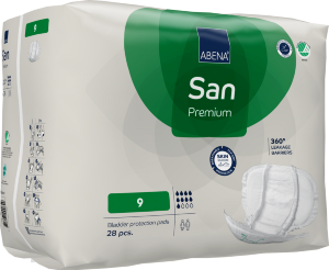 Abena San 9 Premium (Old Code 9384) [1000021311] (pk 28 x 4)