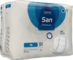 Abena San 10 Premium - Old Code 9386 [1000021312] (pk 25 x 4)