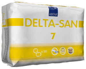 Abena Delta 7 Yellow [308838] (pk 30 x 4)