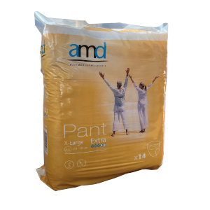 P-AMD Pant X Large Extra Pull Ups (14 x6) Yellow, Pull Ups, AMD, Incontinence Care, Nursing Care, Medical