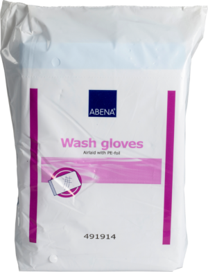 Abena Washglove 491914 (pk 50)