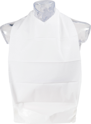 Abena Bib Classic White - Neck Tie [4466] (pk 600) (when sold out change to C01-0065)