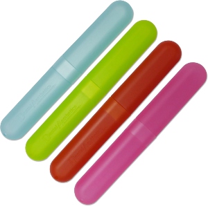 Toothbrush Case Plastic Holder (pk 4) 