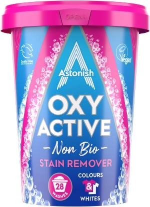 Astonish Oxy Active Non Bio Stain Remover 625g