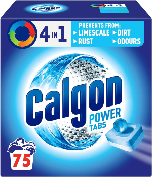 Calgon 4-in-1 Washing Machine Cleaner and Water Softener Tablets (pk 75)